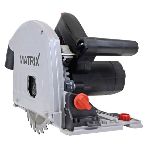 MATRIX Handkreissäge Tauchsäge mit Führungsschiene TRS 1400-64 1400W 190mm 70mm 