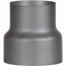 FIREFIX Reduzierung Ø150/120mm Wandanschluss, Reduktion, Rauchrohr grau 