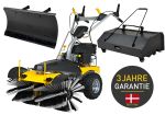 TEXAS Smart Sweep 800 SET 80cm Kehrmaschine Benzin Schneeschieber Laubsammler