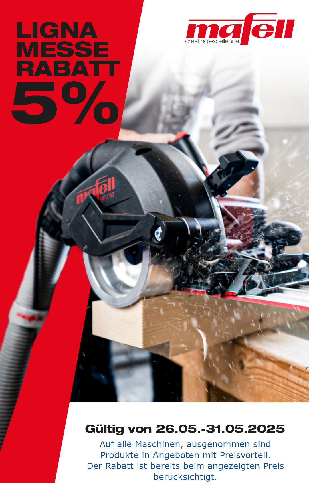 5% Messerabatt