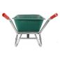 Preview: BPA Schubkarre pannensicher Vollgummirad 100l PP  Mulde ***Winter geeignet*** 