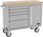 Preview: GÜDE Werkstatteinrichtung Werkstattwagen Werkbank Werkzeugschrank GW 5/1 INOX 
