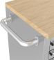Preview: GÜDE Werkstatteinrichtung Werkstattwagen Werkbank Werkzeugschrank GW 5/1 INOX 