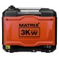 Preview: MATRIX Notstromaggregat Stromerzeuger Inverter Benzin 3000W PG3000i-USB *2.Wahl* 