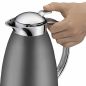Preview: ALFI Isolierkanne "Gusto" 1,0 l spacegrau 12 H warm 24 H kalt Edelstahl lackiert