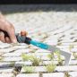 Preview: GARDENA Combisystem Fugenkratzer Edelstahl messingbeschichtet Kunststoffgriff