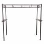 Preview: SIENA GARDEN BBQ Pavillon rechteckig 244x127 cm Stahlgestell pulverbeschichtet 