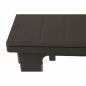 Preview: ALLIBERT Lofttisch Futura 165x95 cm graphit Vollkunststoff Gartentisch 