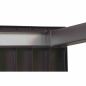 Preview: ALLIBERT Lofttisch Futura 165x95 cm graphit Vollkunststoff Gartentisch 