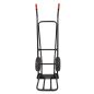 Preview: Ravendo Sackkarre Vollgummi PU Rad klappbar Transportkarre 150kg ST150NG PUR  