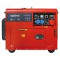 Preview: MATRIX Diesel Stromerzeuger Stromgenerator Notstromaggregat PG 6000-D-Silent 2x230V | 1x400V | 1x12V | AVR | E-Start | 7,5PS | 5000W