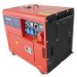 Preview: MATRIX Diesel Stromerzeuger Stromgenerator Notstromaggregat PG 6000-D-Silent 2x230V | 1x400V | 1x12V | AVR | E-Start | 7,5PS | 5000W