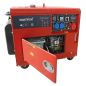 Preview: MATRIX Diesel Stromerzeuger Stromgenerator Notstromaggregat PG 6000-D-Silent 2x230V | 1x400V | 1x12V | AVR | E-Start | 7,5PS | 5000W