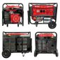 Preview: MATRIX Notstromaggregat Stromerzeuger Generator Benzin 400V 230V AVR PG 7500
