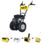 Preview: TEXAS Combi 800TGE 5in1 Benzin Kehrmaschine Schneeräumer Schneefräse E-Start