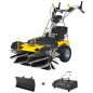 Preview: TEXAS Smart Sweep 800E SET Kehrmaschine Schneeschieber Laubsammler Benzin 80cm