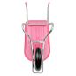 Preview: Matrix Schubkarre 100l 250kg Luftrad Kunststoffwanne Pink verzinkt *2.WAHL* 
