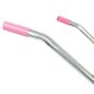 Preview: Matrix Schubkarre 100l 250kg Luftrad Kunststoffwanne Pink verzinkt *2.WAHL* 