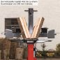 Preview: HBH Holzspalter 230V HSSN800 Brennholzspalter stehend 3kW 8 Tonnen 8t elektr. 