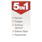 Preview: Scheppach Kehrmaschine Benzin 100cm Laubsammler Schneeschieber 3in1 SET SC2200PE Radantrieb|Stollenreifen|E-Start|4 Gänge|4,9PS