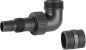 Preview: GÜDE Pumpenanschlussstutzen 1 1/2 AG 25/32 mm Schlauch mit Winkelstück 