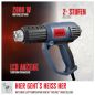 Preview: GÜDE Heissluftgebläse HLG 650-2000 LCD Anzeige Heissluftpistole 650 Grad 2000W 