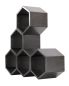Preview: MAGNUS Brennholzregal R162 unlackiert Kaminregal Holzregal Ofenregal Regal 