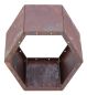 Preview: MAGNUS Brennholzregal R162 Rost Kaminregal Holzregal Ofenregal Regal 