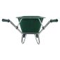 Preview: Matrix Schubkarre Stall Pferde Garten Großmuldenkarre 240l 250kg 2-Rad PU-Rad 