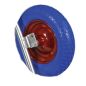 Preview: BPA Schubkarrenrad PU-Rad 3.50-8 | Pannensicher | Kugellager | Stahlfelge Blau 