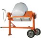 Preview: SIRL B280S Profi Betonmischer 260L 230V 2 PS Silent Leise 2,16m³/h Zahnkranzfrei 