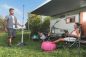 Preview: G.F. Gartendusche Sunny style grau Solardusche 140-200 cm Temperatur verstellbar 