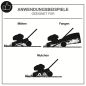 Preview: Scheppach Rasenmäher Benzin mit Antrieb 51cm Schnittbreite 6in1 4,1PS MS173-51B Stahlgehäuse|hohes Drehmoment|65L|Reinigungsfunktion