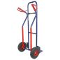Preview: HBH® Sackkarre 200kg Luftreifen TK200LU04, hoher Rahmen, blau, Transportkarre  