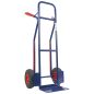 Preview: HBH® Sackkarre 200kg Luftreifen TK200LU04, hoher Rahmen, blau, Transportkarre  