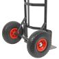 Preview: HBH® Sackkarre 200kg Pu-Rad TK200PU01 schwarz Transportkarre Vollgummireifen 