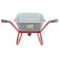 Preview: HBH® Schubkarre 85 Liter Garten Farbe rot Profi Gartenschubkarre Luftrad 160kg 