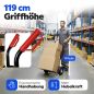 Preview: HBH Profi Schwerlast Sackkarre robuste Transportkarre 320kg pannensicher PU-Rad  