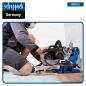 Preview: SCHEPPACH HM90SL Kappsäge Zugsäge Gehrungssäge 216mm Laser 2.Sägeblatt 2200 Watt