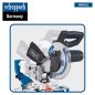 Preview: SCHEPPACH HM90SL Kappsäge Zugsäge Gehrungssäge 216mm Laser 2.Sägeblatt 2200 Watt