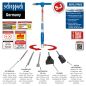 Preview: SCHEPPACH Druckluft Spaten Meißel Hammer 5in1 Werkzeug für Kompressor Aero²Spade