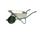 Preview: ALTRAD LIMEX Profi Bauschubkarre Schubkarre grün 100l 150kg PU-Rad *2.WAHL* 