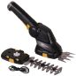 Preview: TEXAS Grasschere Akku Strauchschere HTG360Li 2in1 inkl. 3,6V Akku u. Ladeg. USB 