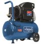 Preview: SCHEPPACH SET HC26 Kompressor 24 Liter 8 bar Druckluft mit 5 teiligem Zubehörset 220 L/min||1500W|fahrbar|ölgeschmiert|5tlg Zubehör|2 PS