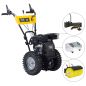 Preview: TEXAS Kehrmaschine Benzin Schneeräumer Laubsammler Trimmer Combi 800TGE Set 4in1 Profigerät geeignet für gew. Nutzung | E-Starter | 4in1