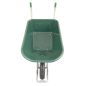 Preview: BPA Schubkarre Bauschubkarre Gartenkarre 100l PU Mulde grün Luftrad Kugellager
