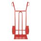 Preview: TRESTLES Sackkarre pannensicher Transportkarre Stapelkarre Profi 250 kg S01 rot