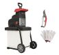 Preview: Scheppach GS60 Gartenhäcksler Elektro Leisehäcksler Walzenhäcksler Schredder 