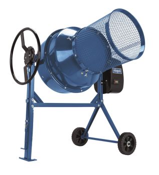 Scheppach Erdsieb Siebtrommel Kompostsieb Rollsieb für Betonmischer Mörtelrührer 