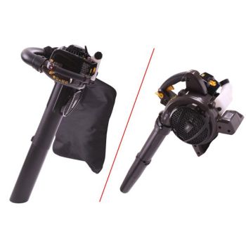 TEXAS GBV 270 2in1 Profi Laubsauger Laubbläser Benzin 27,2cm³ 2Takt 1,1PS 40l  